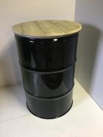 Olievat Statafel Zwart