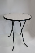 Statafel ø85 zwart